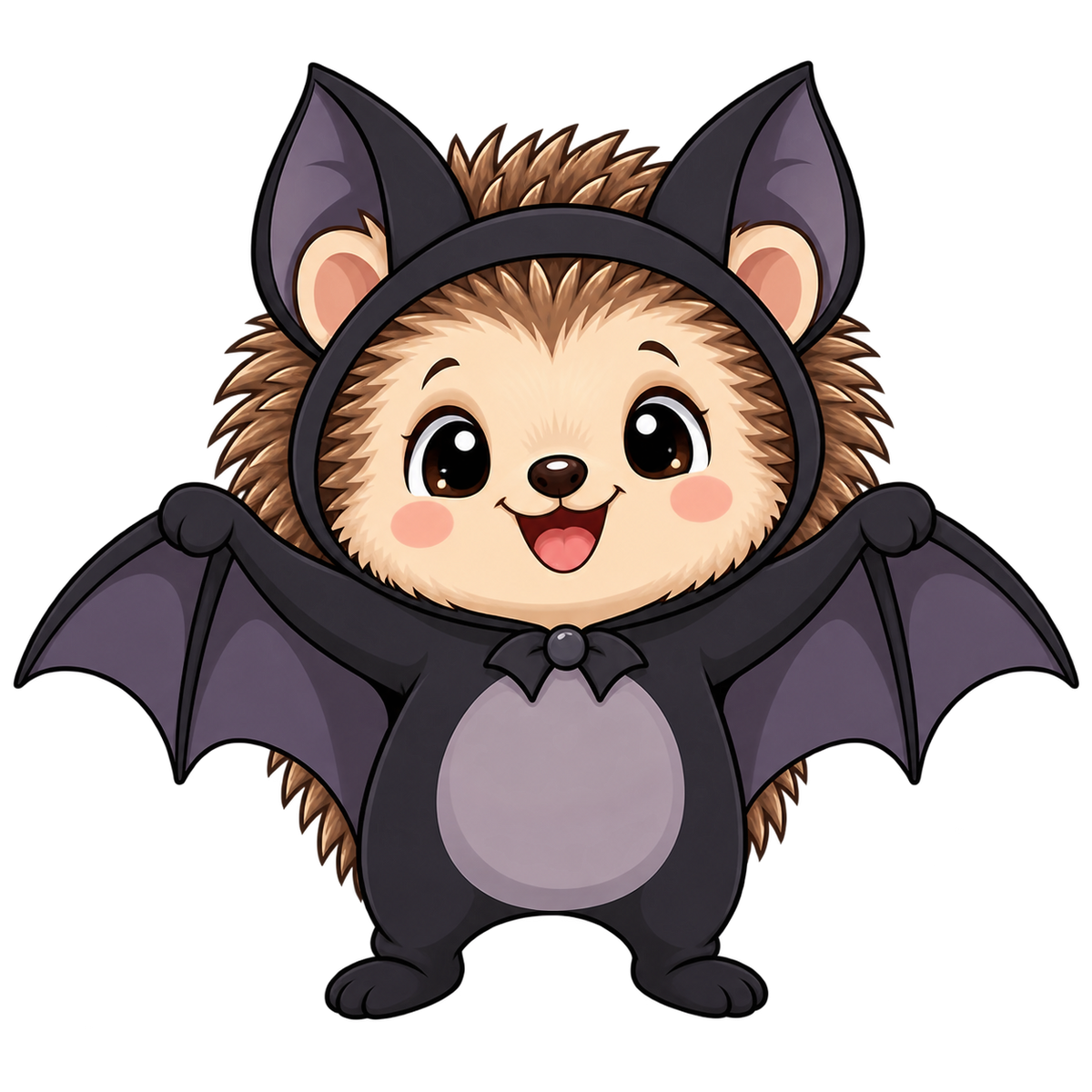 Pack Clipart Animaux Mignons Déguisés Halloween – PNG Kawaii à Imprimer | Téléchargement Instantané