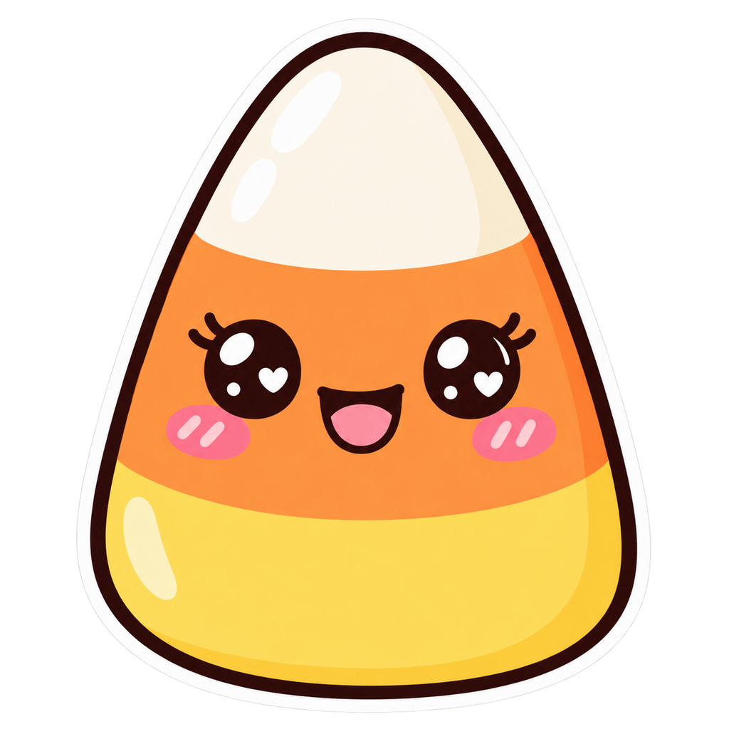 Stickers Halloween Kawaii à Imprimer – 10 PNG Téléchargement Instantané | Fantômes Citrouilles Chats