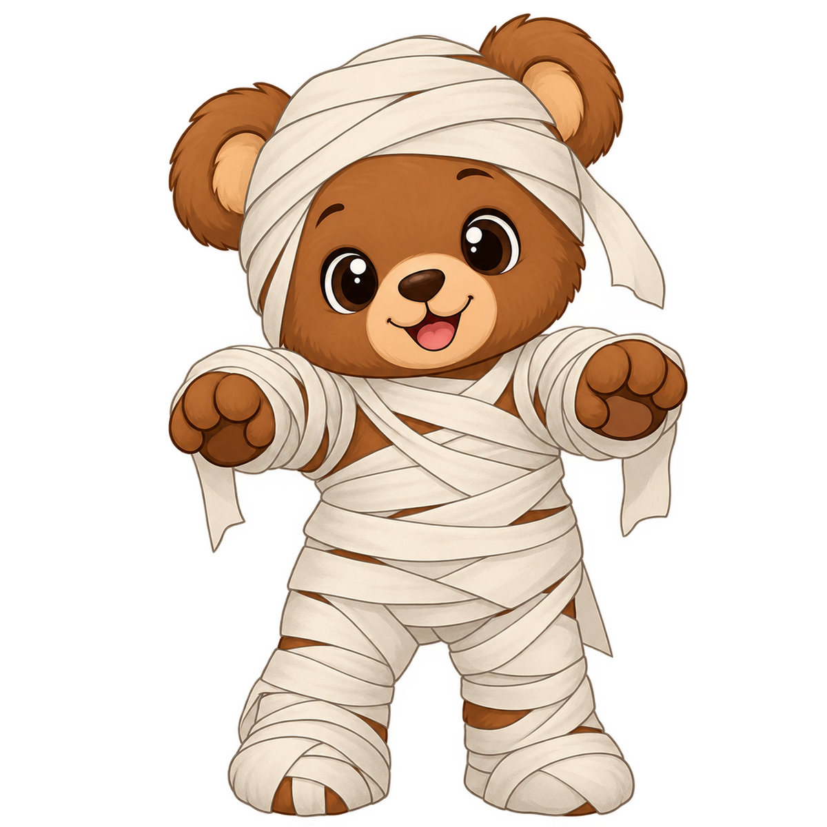 Pack Clipart Animaux Mignons Déguisés Halloween – PNG Kawaii à Imprimer | Téléchargement Instantané