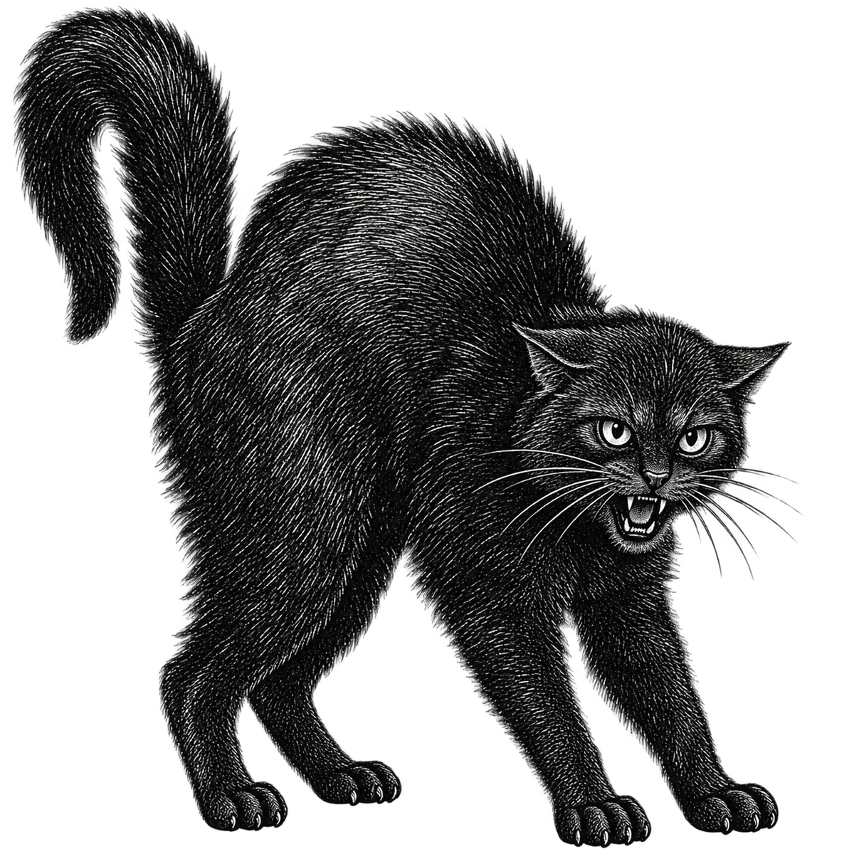 Pack Illustrations Vintage Gothique Halloween à Imprimer – 10 PNG Gravure Junk Journal | Téléchargement Instantané