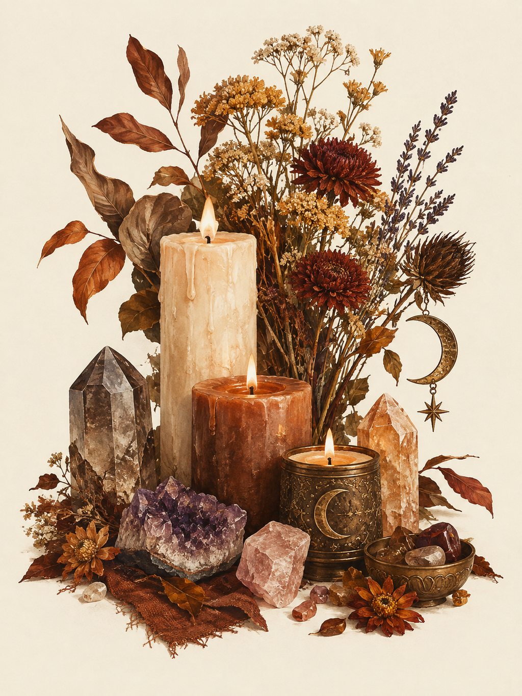 Set 10 Affiches Boho Halloween Wall Art à Imprimer – Déco Automne Citrouille PNG | Téléchargement Instantané